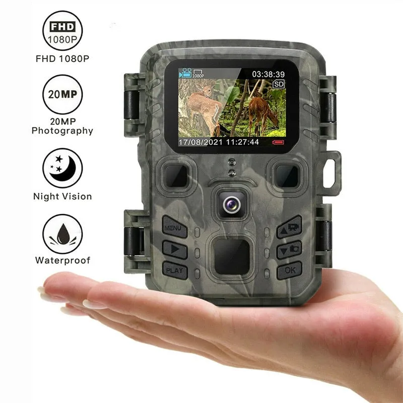 4K Mini Trail Camera With Front-Facing Screen