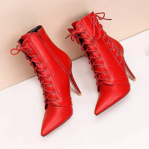 Bewitching Lace-Up Boots