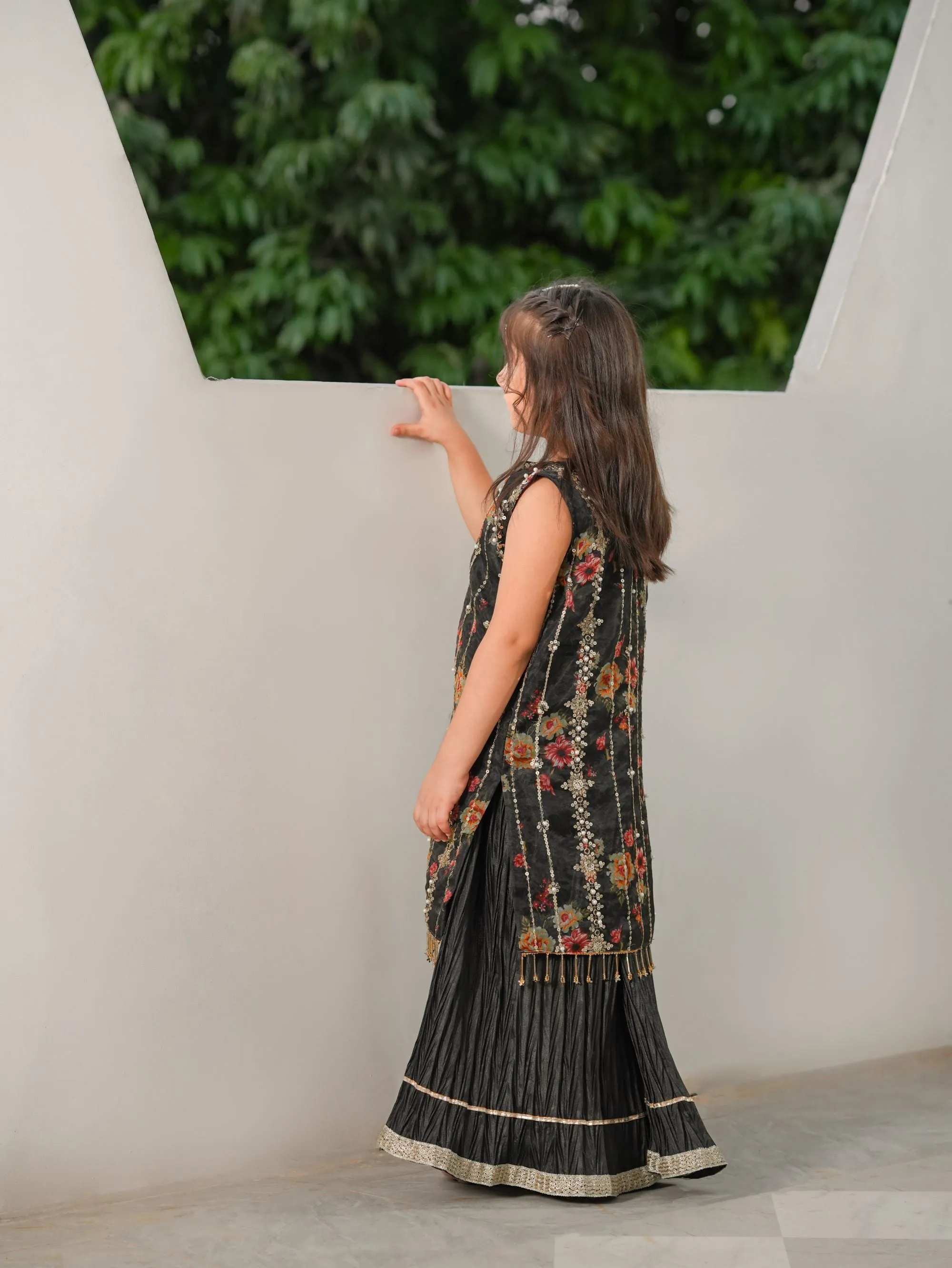 Black Beauty Lehnga Set