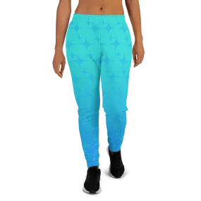 Blue Ghost Sparkle Joggers (Women's XS-3XL)