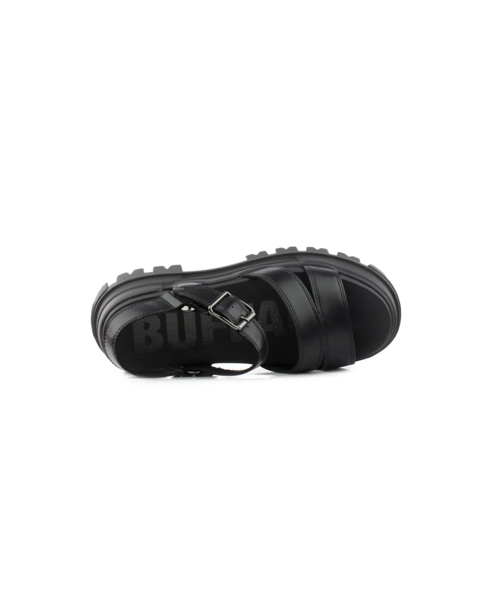 BUFFALO ASPHA TS SANDAL WOMEN IN BLACK