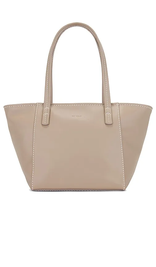BY FAR Bar Tote in Taupe