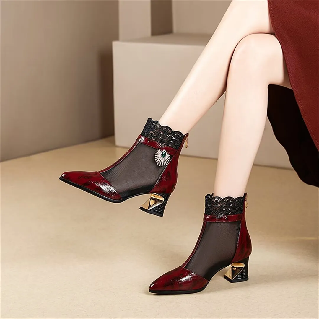 ElegantStride Leather Pumps