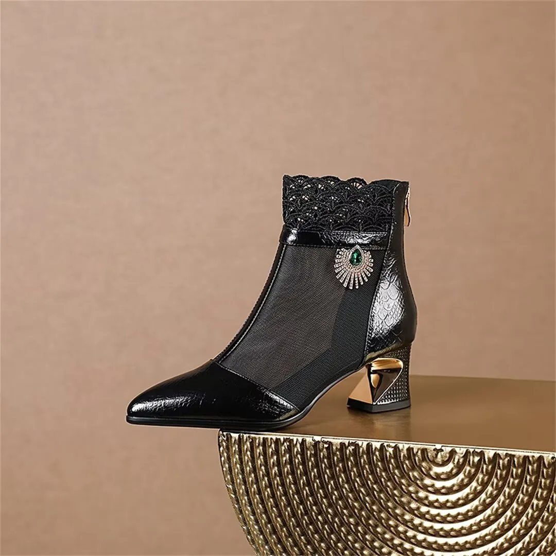 ElegantStride Leather Pumps