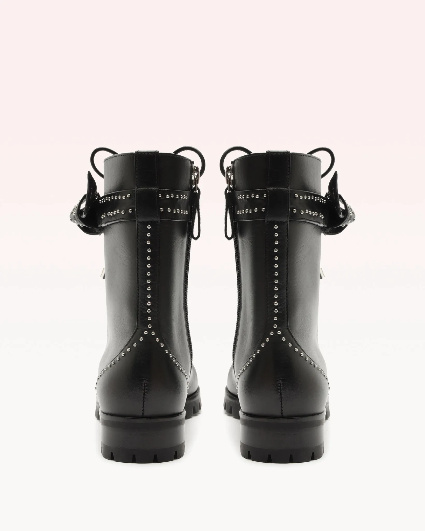 Evelyn Studs Bootie Black