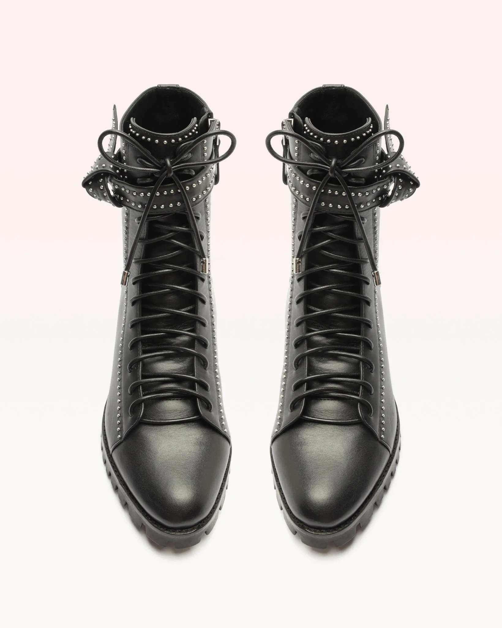Evelyn Studs Bootie Black
