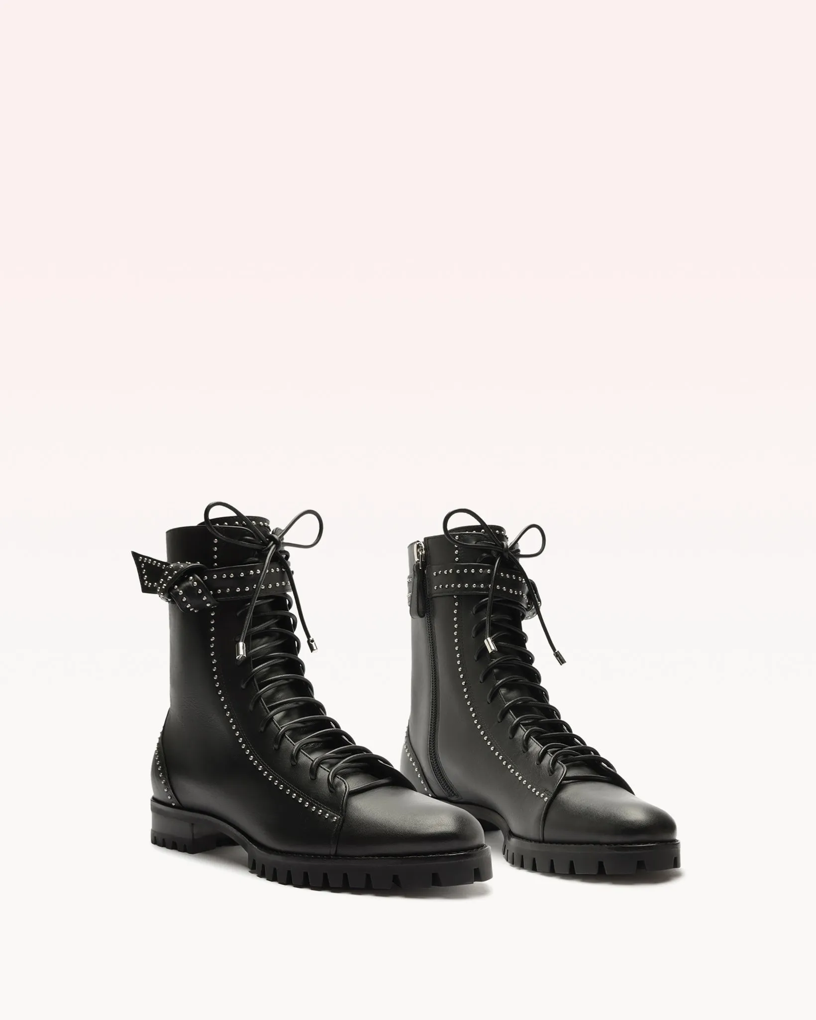 Evelyn Studs Bootie Black
