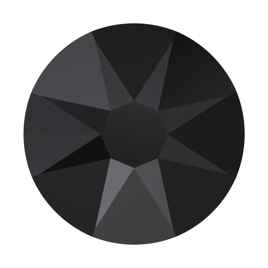 Jet - Star Bright Rhinestones