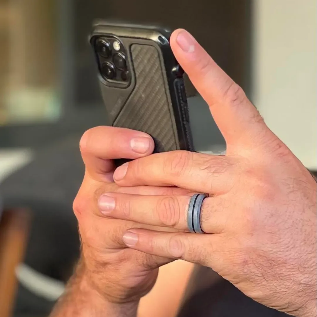 Men's TRAX Silicone Ring