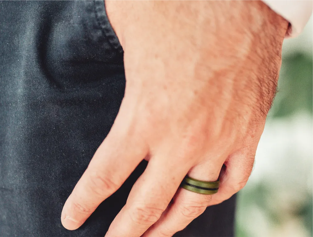 Men's TRAX Silicone Ring