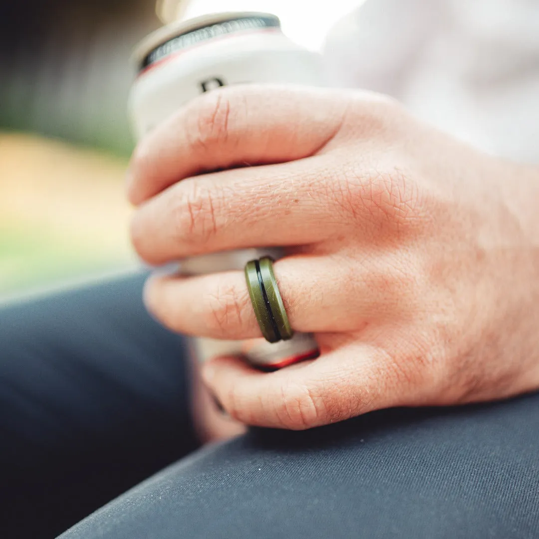 Men's TRAX Silicone Ring