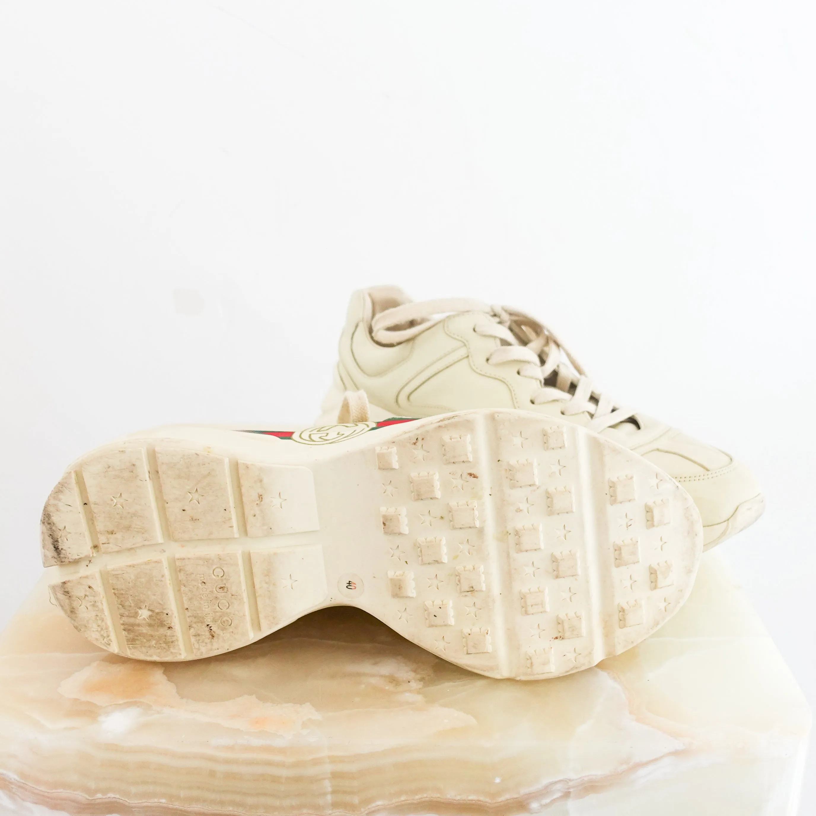 Rhyton logo trainers RRP £800