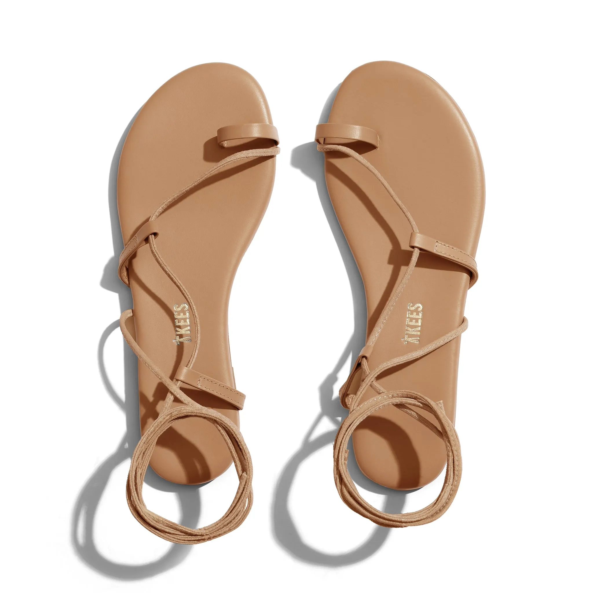 Tkees Jo flip-flops from brazilian leather in Hazelton