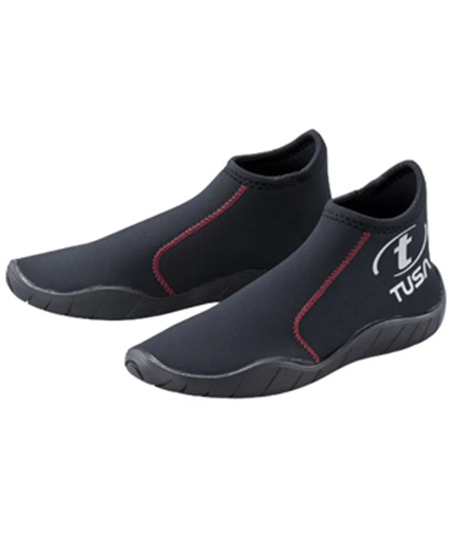 Tusa Imprex 3mm Low Cut Dive Slipper Molded Sole Slip-on Boots Booties