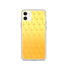 Yellow Ghost Sparkle Phone Case (iPhone 6/6S/6 Plus/6S Plus/7/8/7 Plus/8 Plus/X/XS/XR/XS Max/11/11 Pro/11 Pro Max/SE)